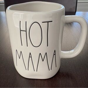 Rae Dunn "HOT MAMA" Ceramic Coffee Mug Artisan Collection Farmhouse